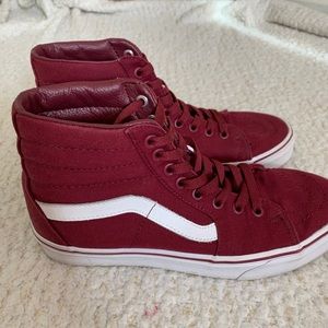 Old School High top Vans Size womens 8.5